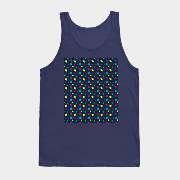 Vinnie Star 1 - Midnight Tank Top by LozMac